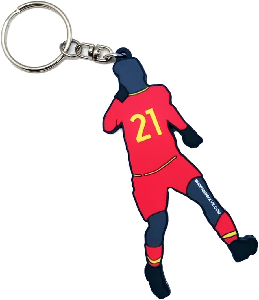 Portachiavi Dybala 8cm in gomma dybala mask super rifinito regalo tifosi roma