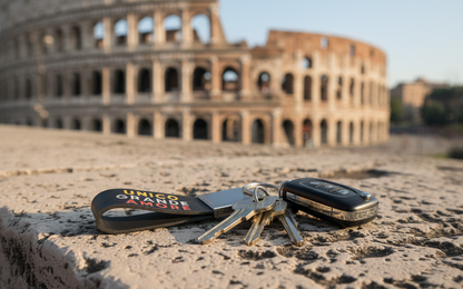 Portachiavi Luxury PVC e metallo AMOR 1927 e Unico Grande Amore