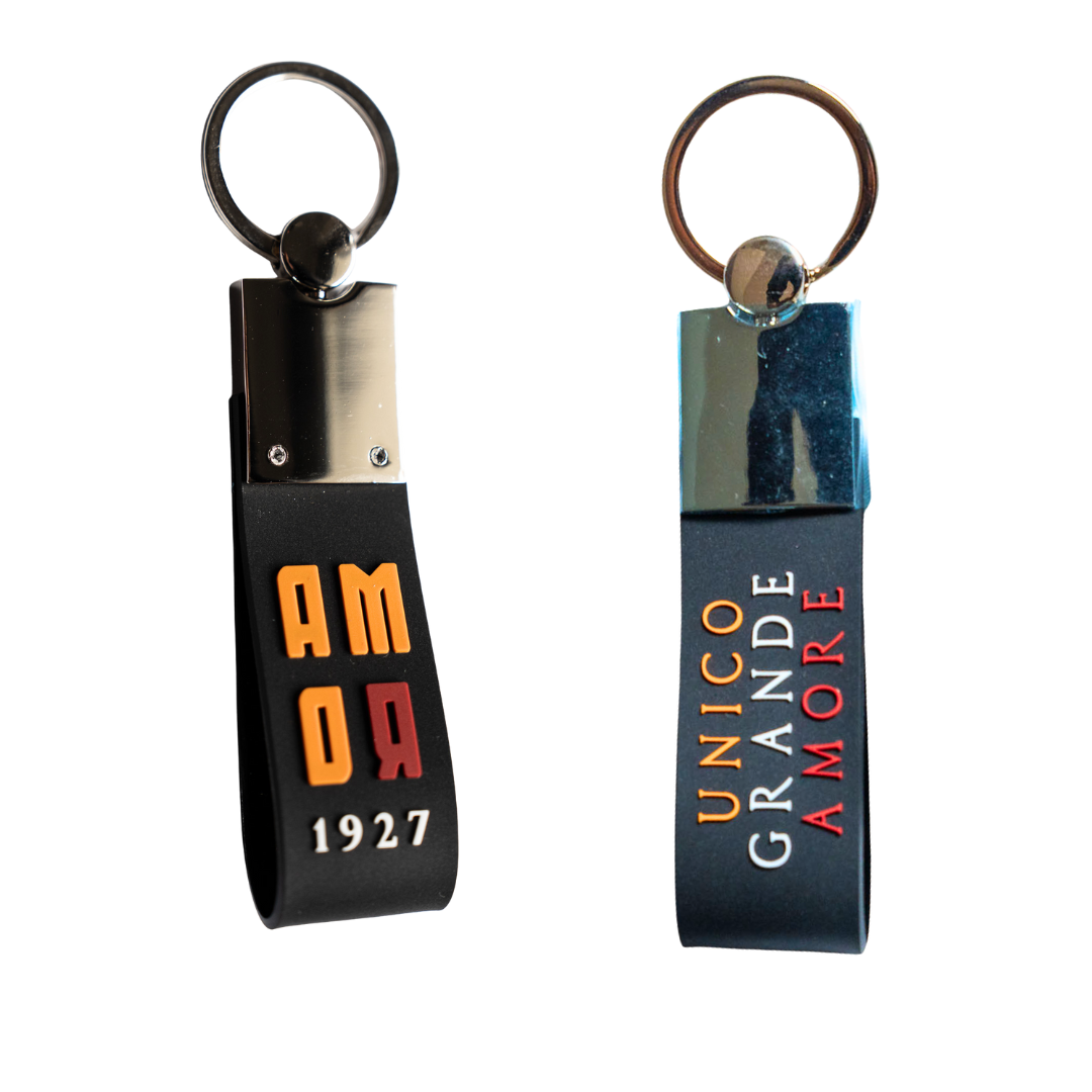 Portachiavi Luxury PVC e metallo AMOR 1927 e Unico Grande Amore
