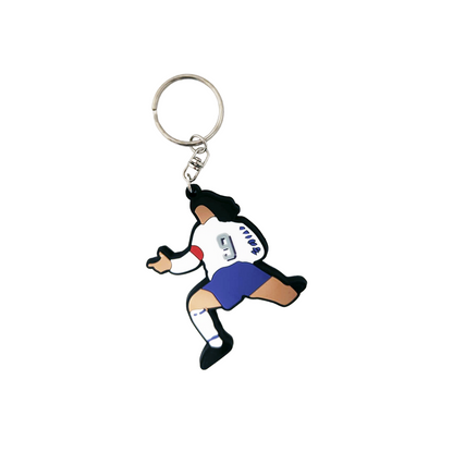 Portachiavi Batistuta esultanza mitraglia maglia fiorentina super rifinito
