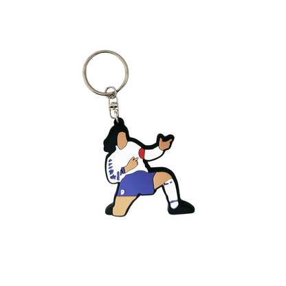 Portachiavi Batistuta esultanza mitraglia maglia fiorentina super rifinito