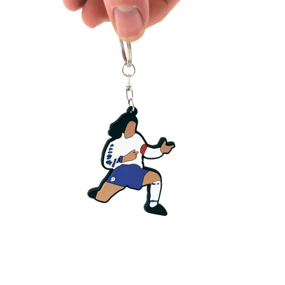 Portachiavi Batistuta esultanza mitraglia maglia fiorentina super rifinito