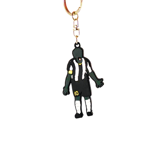 Portachiavi Del Piero 10 esultanza linguaccia per tifosi juventini super rifinito