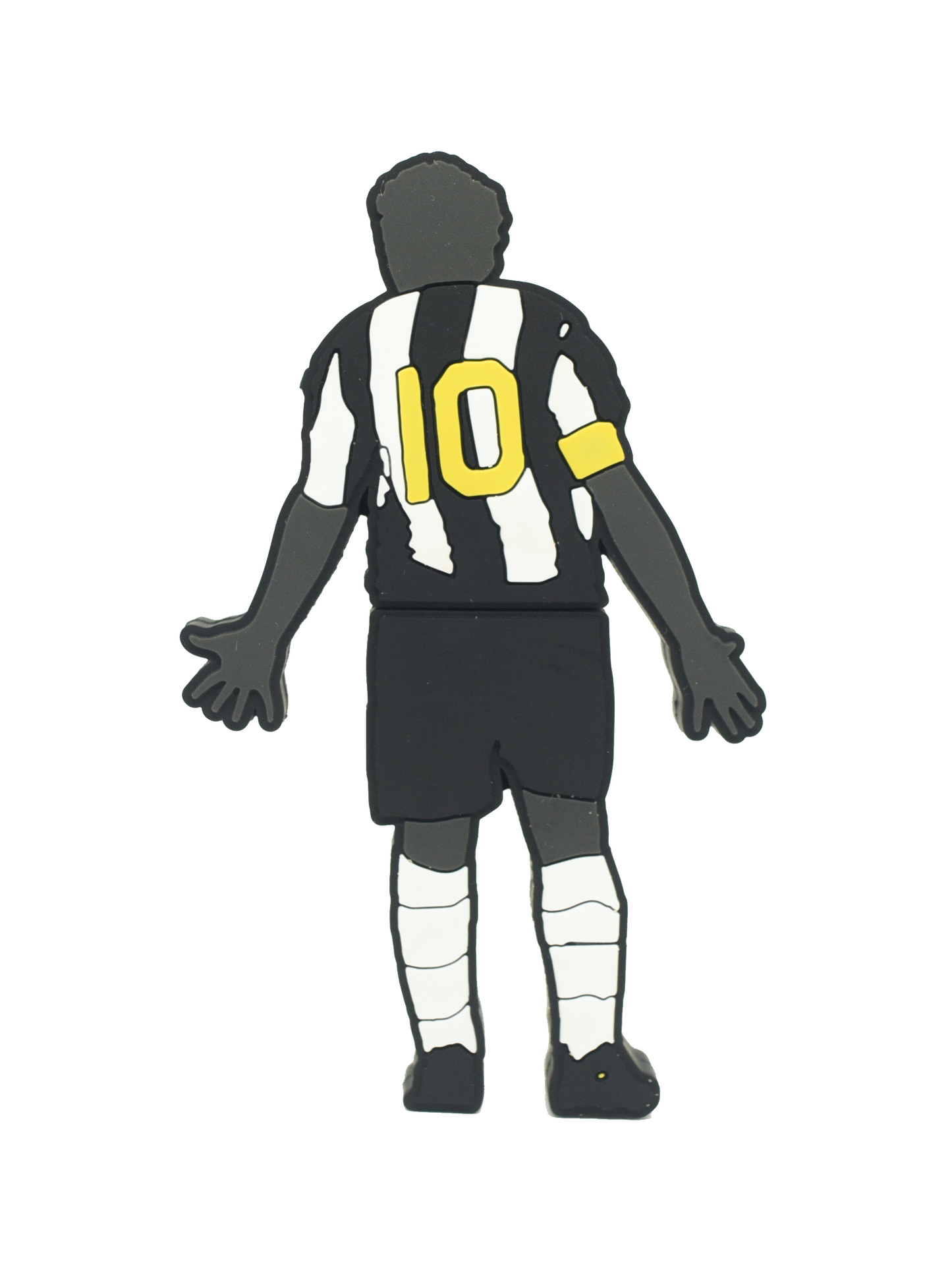 FOOTBALL USB  Pendrive 3.0 da 64GB con forma Del Piero maglia bianconera alta velocità superspeed