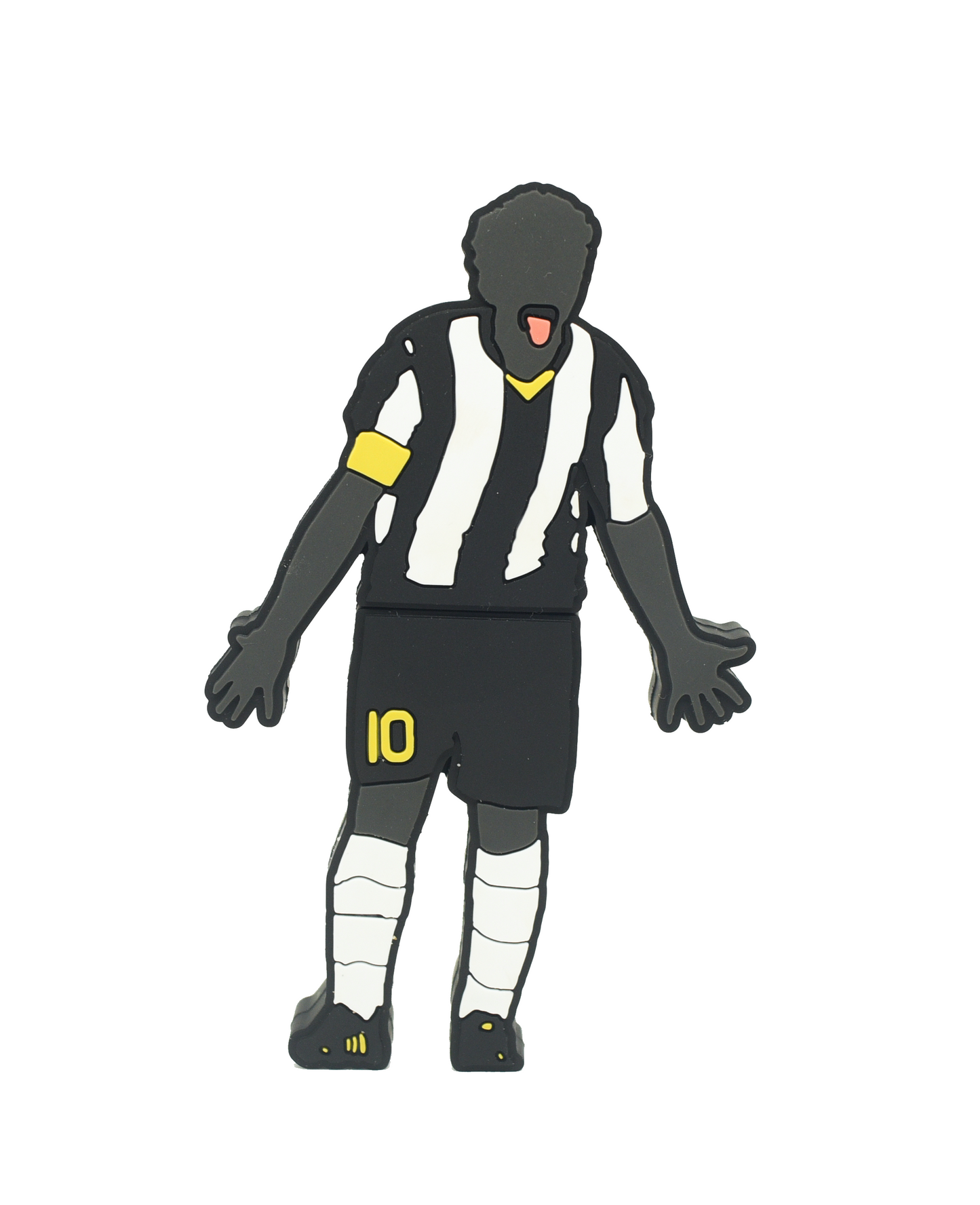 FOOTBALL USB  Pendrive 3.0 da 64GB con forma Del Piero maglia bianconera alta velocità superspeed