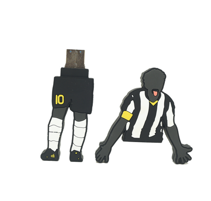 FOOTBALL USB  Pendrive 3.0 da 64GB con forma Del Piero maglia bianconera alta velocità superspeed