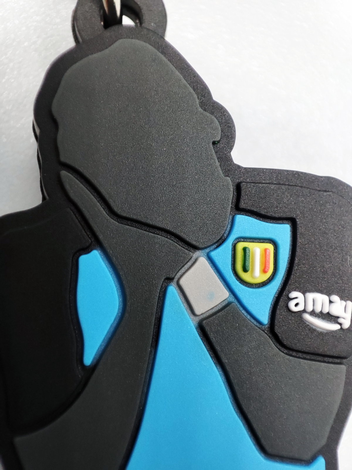 Portachiavi Kvara in pvc idea regalo per tifosi napoletani - FootballGadget.it
