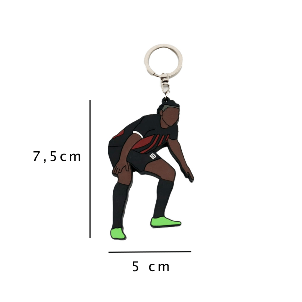 Portachiavi Leao esultanza surf maglia milan leao gadget del milan super rifinito