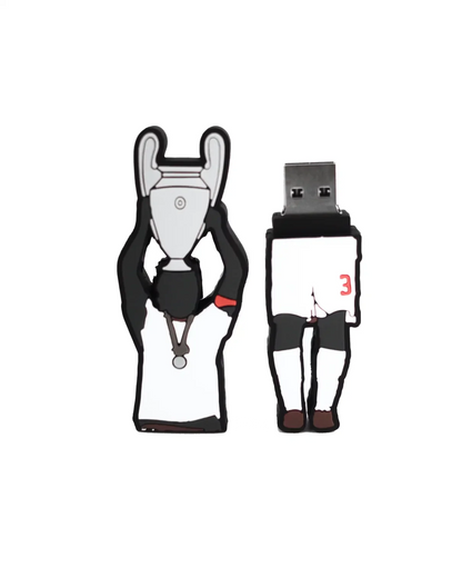 FOOTBALL USB Pendrive 3.0 da 64GB con forma Maldini con Champions alta velocità superspeed