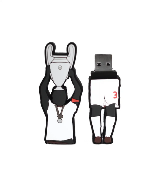 FOOTBALL USB Pendrive 3.0 da 64GB con forma Maldini con Champions alta velocità superspeed