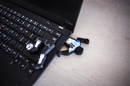 FOOTBALL USB Pendrive 3.0 da 64GB con forma Diego d10 argentina alta velocità superspeed