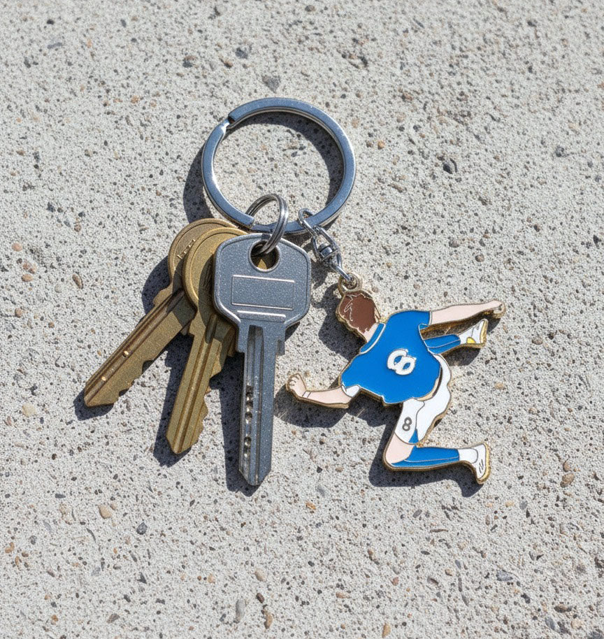 Portachiavi Napoli Rovesciata McFrtm in metallo celebrativo scudetto