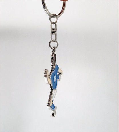 Portachiavi Napoli Rovesciata McFrtm in metallo celebrativo scudetto