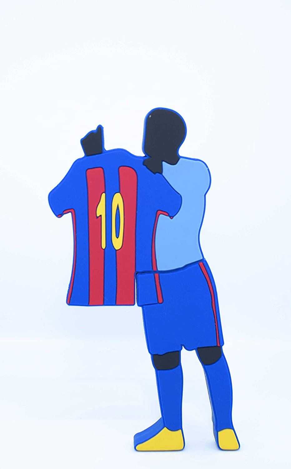 FOOTBALL USB Pendrive 3.0 da 32GB con forma Messi barcelona alta velocità superspeed