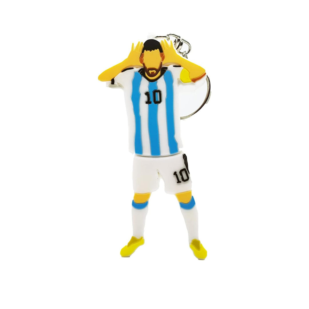 FOOTBALL USB Pendrive 3.0 da 32GB con forma Messi Argentina speciale Mondiale 22 alta velocità superspeed
