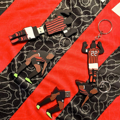 Portachiavi Kakà esultanza maglia milan gadget per tifosi milan super rifinito