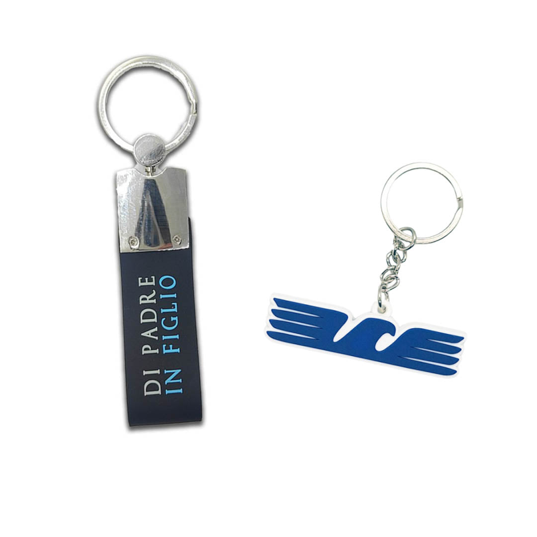 PACK BIANCOAZZURRO - 2 x Di Padre in Figlio + Aquila tifosi laziali