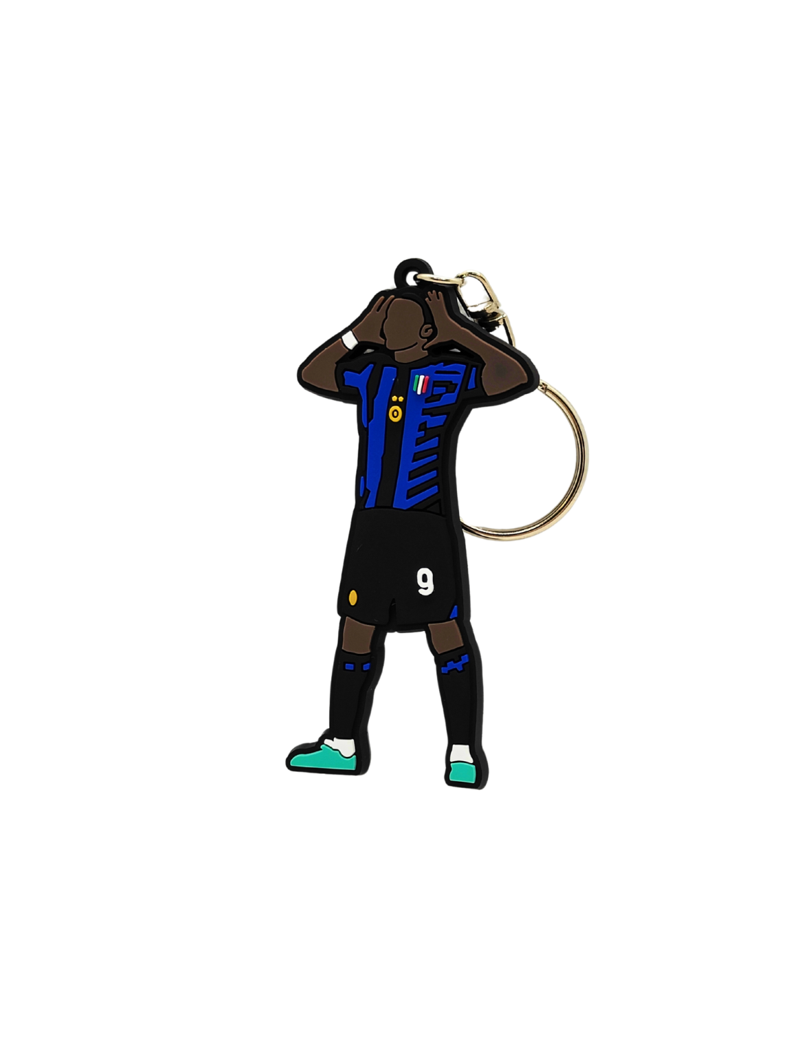 SPECIAL EDITION - Marcus Portachiavi 8cm rifinito con Tricolore e Stelle